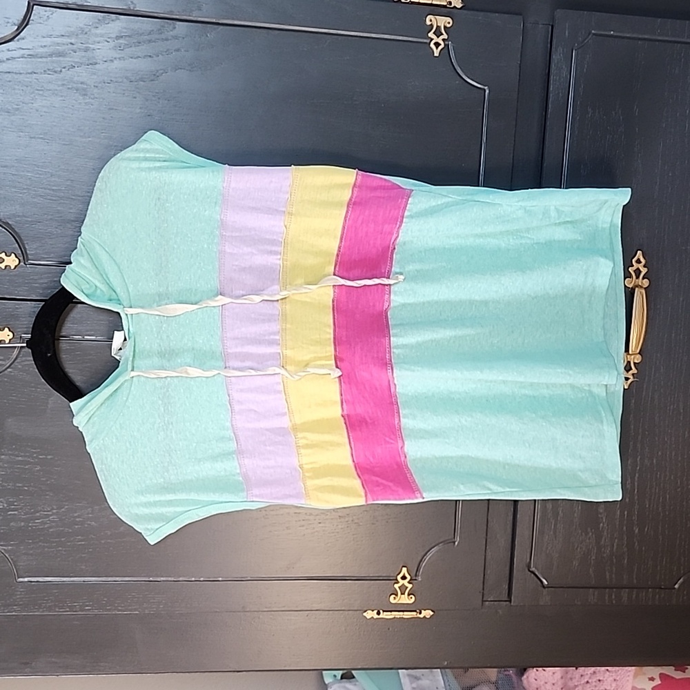 Cute short sleeved hoodie